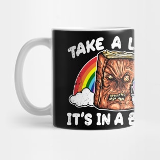 Take A Look (Black Print) Mug